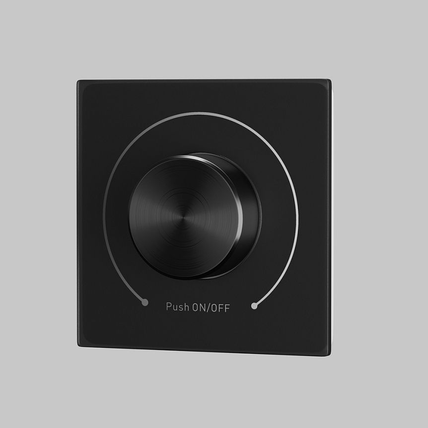 Роторная панель управления DALI DT6 DIM Maytoni 721034, черный