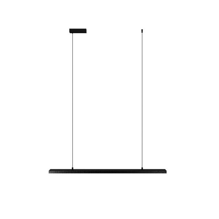 Светильник подвесной 100*8-200 см, 1*LED*24W, 3000-6000K, Lightera James LE107L-100B WIFI, Черный