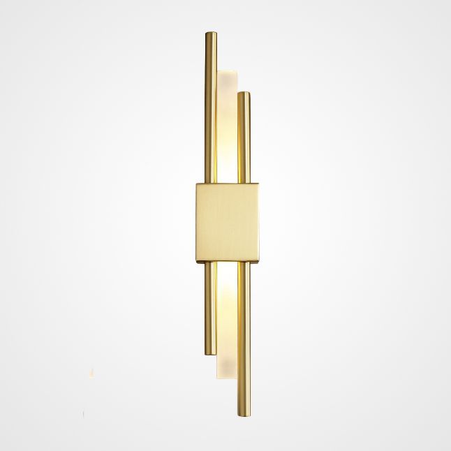 Бра CHORD C Brass 7,5*8*50 см, 2*LED*5W, 3000K, ImperiumLoft chord-c01, Латунь