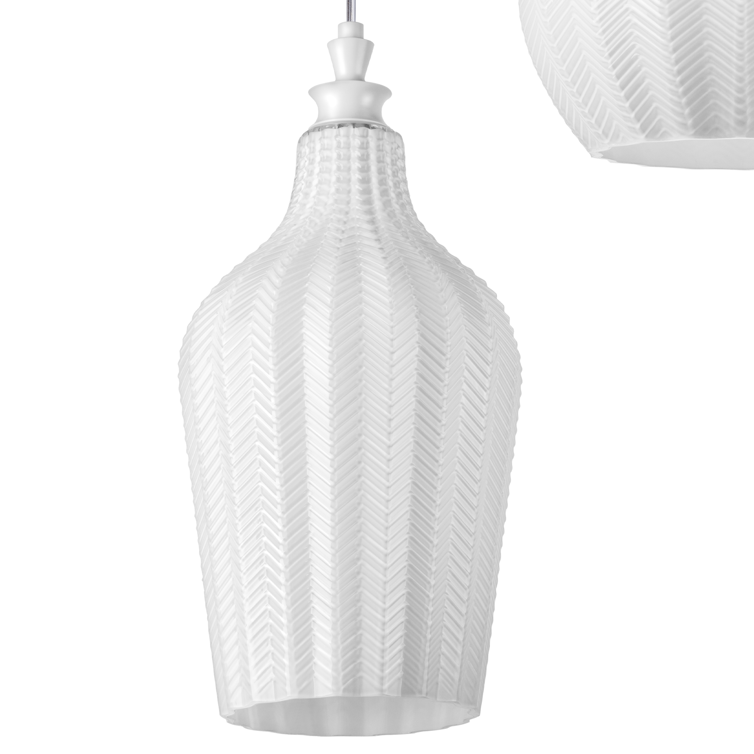 Люстра 40*37-150 см, 3*E27, 18W, Lightstar Rocco 793236, Белый