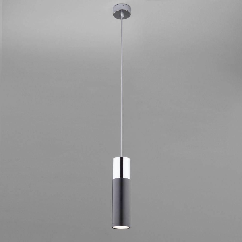 Подвесной светодиодный светильник Elektrostandard 50135/1 LED 4690389126642, 12W LED, 4200K, черный-хром