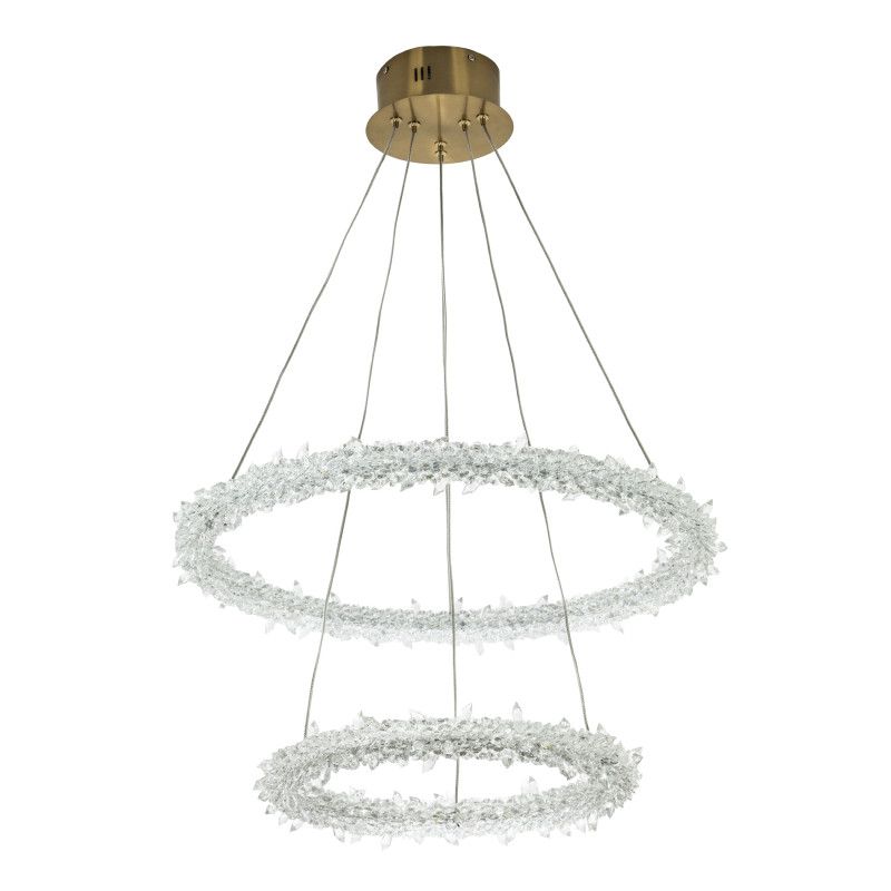 Подвесной светильник 60*60*150 см, LED 90W, 3300 / 6000К, Латунь MODESTYLE MS.1140.600.400