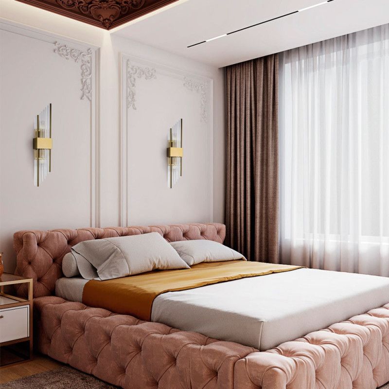 Бра 11*9*45 см, Е14 2x40W, Латунь MODELUX ML.515.02 BS