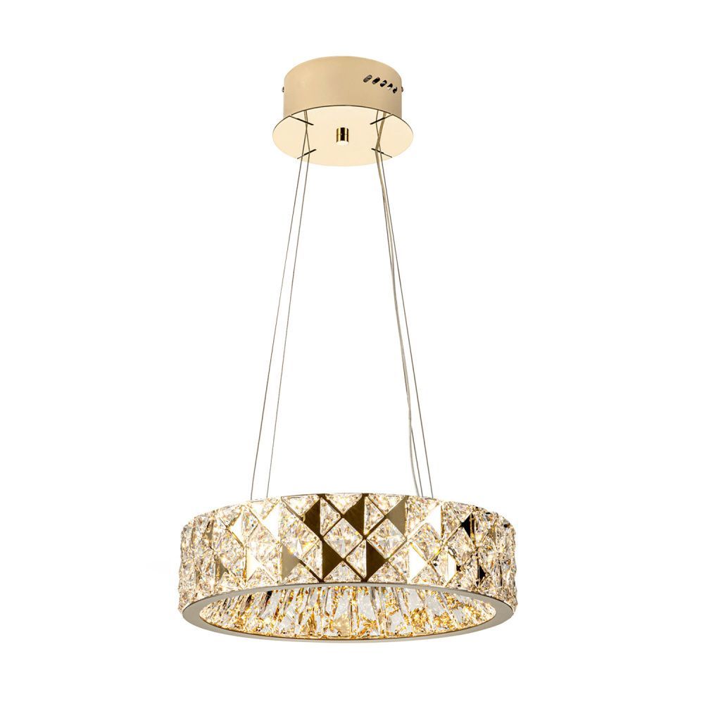 Люстра *40*10 см, LED*39W, 3000-6000K, Modelux  ML.335.400 GD, Золото