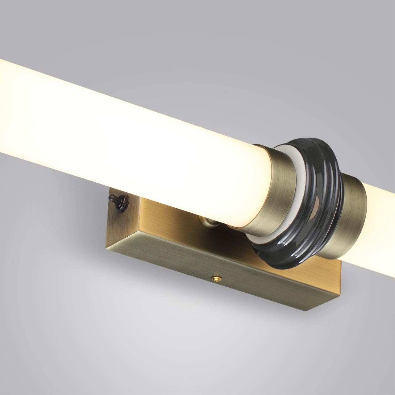 Бра 1*LED*28W, 3000К, 2800lm Odeon Light Ula 5404/28WL, бронзовый