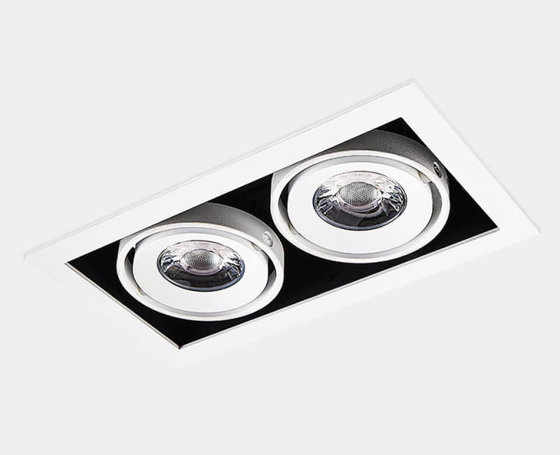 Встраиваемый светильник 20*11*5,2 см, ITALLINE  DL 3033 white 3000K