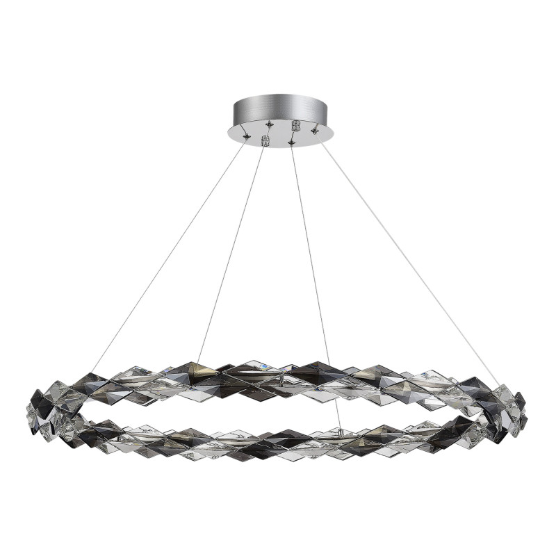 Люстра подвесная 80* см, LED*1*30W, 3000K, St Luce Diamanta SL6009.113.01, Золотистый