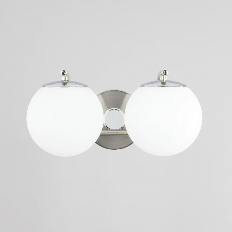 Бра 32*16 см, LED*24 W, 3000-5500 К, Матовый хром Citilux Адам CL228B321