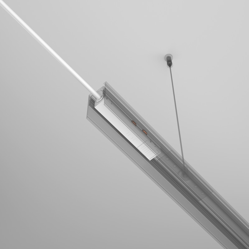 Ввод питания Maytoni Technical Magnetic track system Exility TRA034B-42W белый IP 20