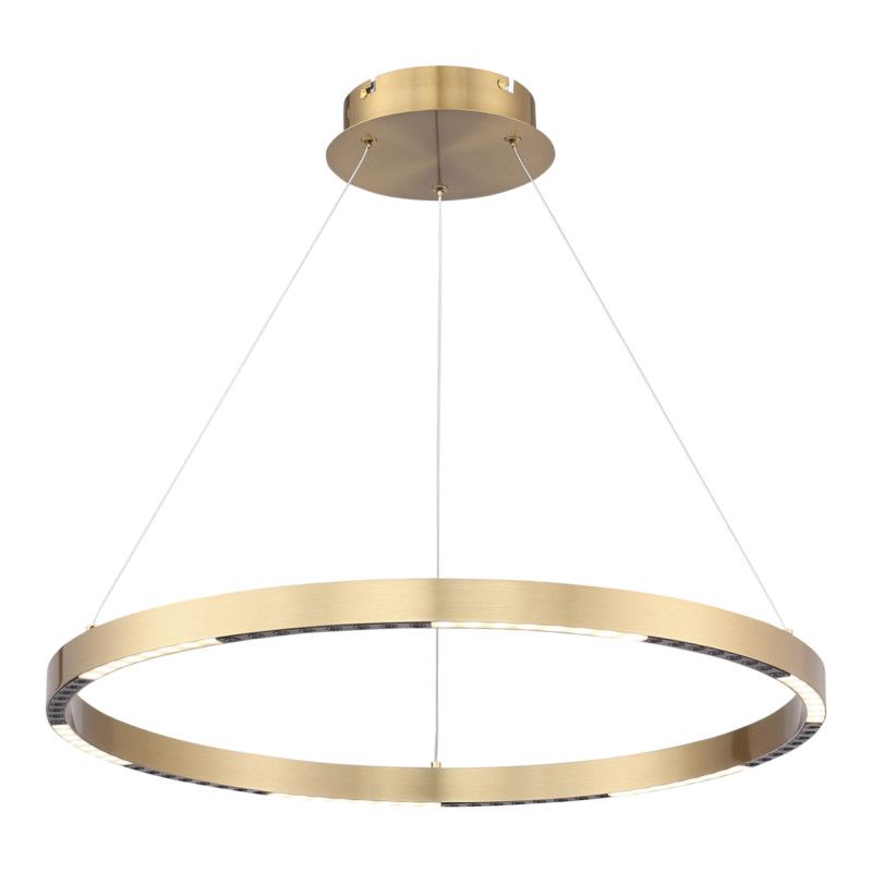 Подвесной светильник *60*-120 см, 1*LED, 32W, 4000K, ST-Luce Parilla SL6238.333.01, латунный