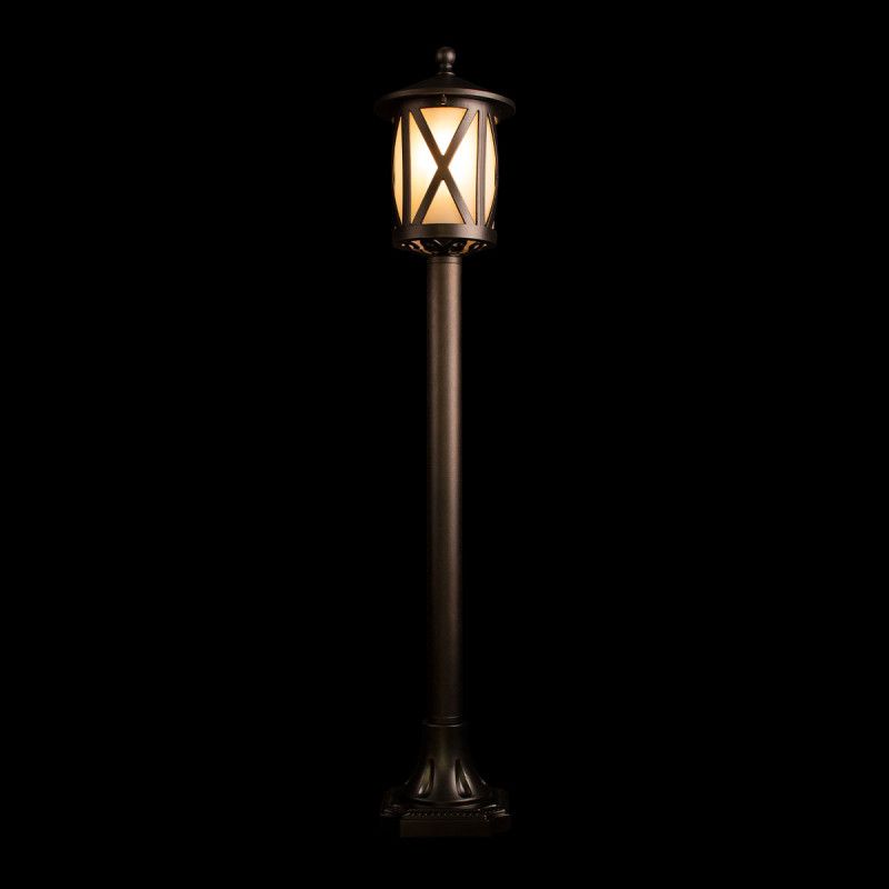 Садово-парковый светильник *15,5*-80 см, 1*E27*100W, LOFT IT Ravenna 100016/800, черный