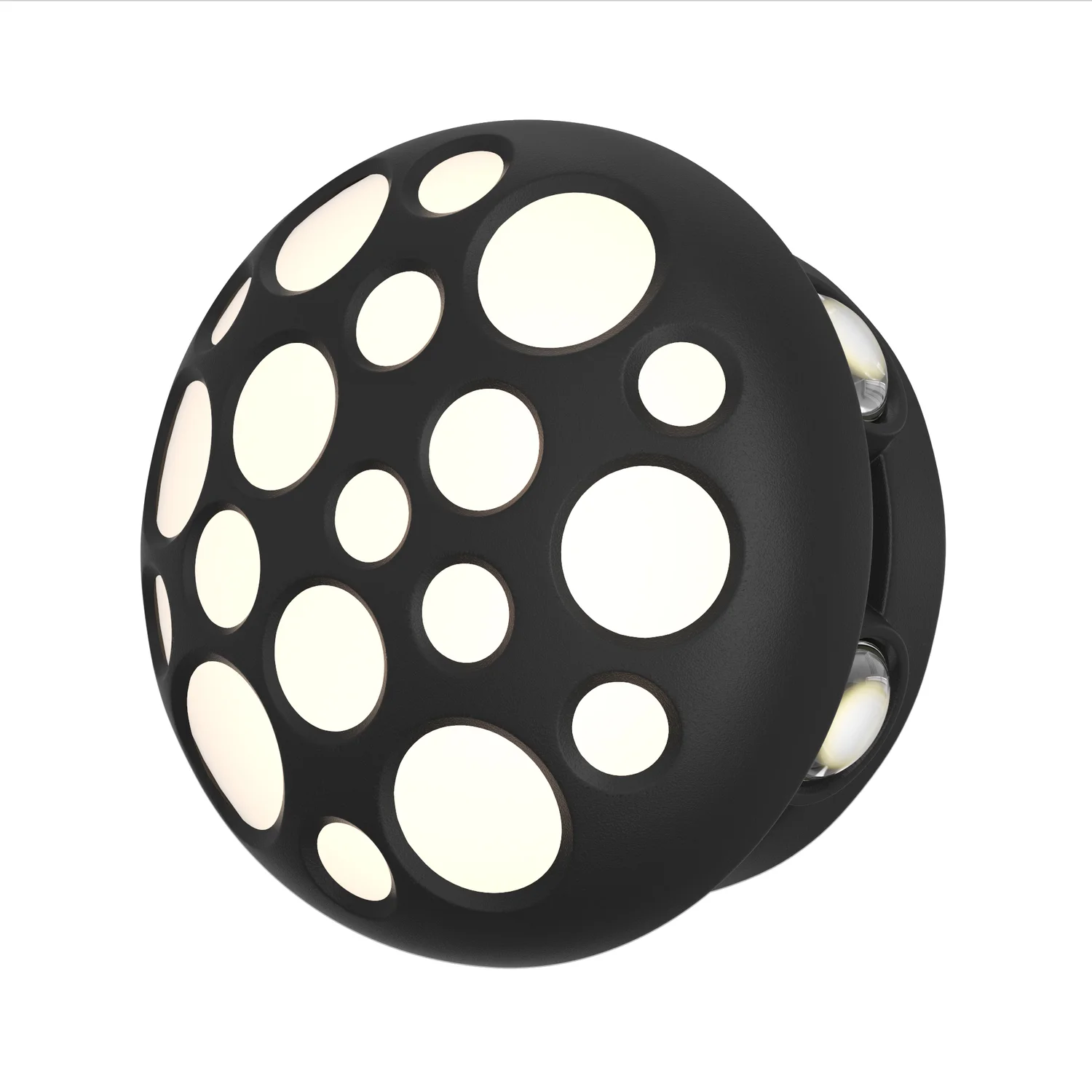 Настенный уличный светильник 12 см, 12W, 3000K, Favourite 4854-1W Option, черный