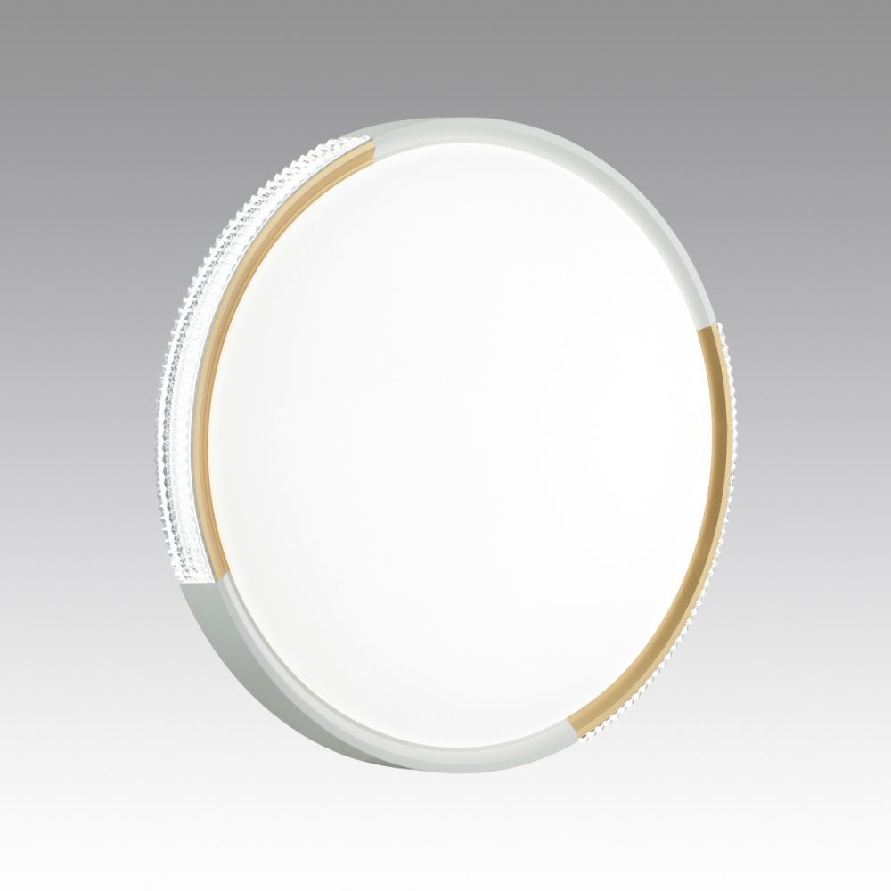 Светильник 49 см, 76W, 3000-6000K, Sonex 7612/ELN, белый-золотистый