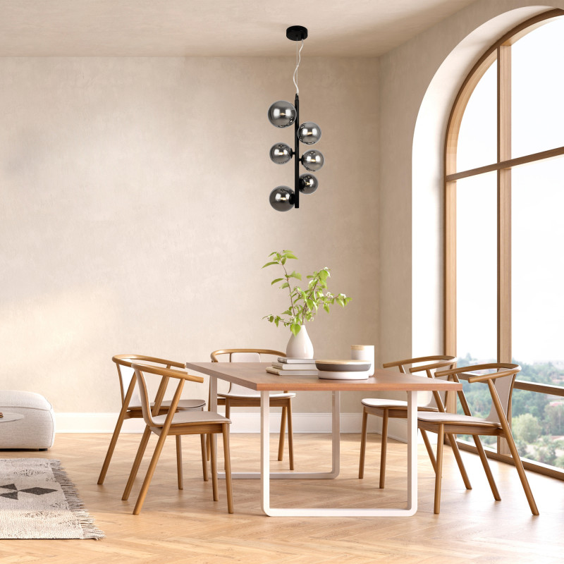 Светильник 29 см, Maytoni Dallas MOD545PL-06B, черный