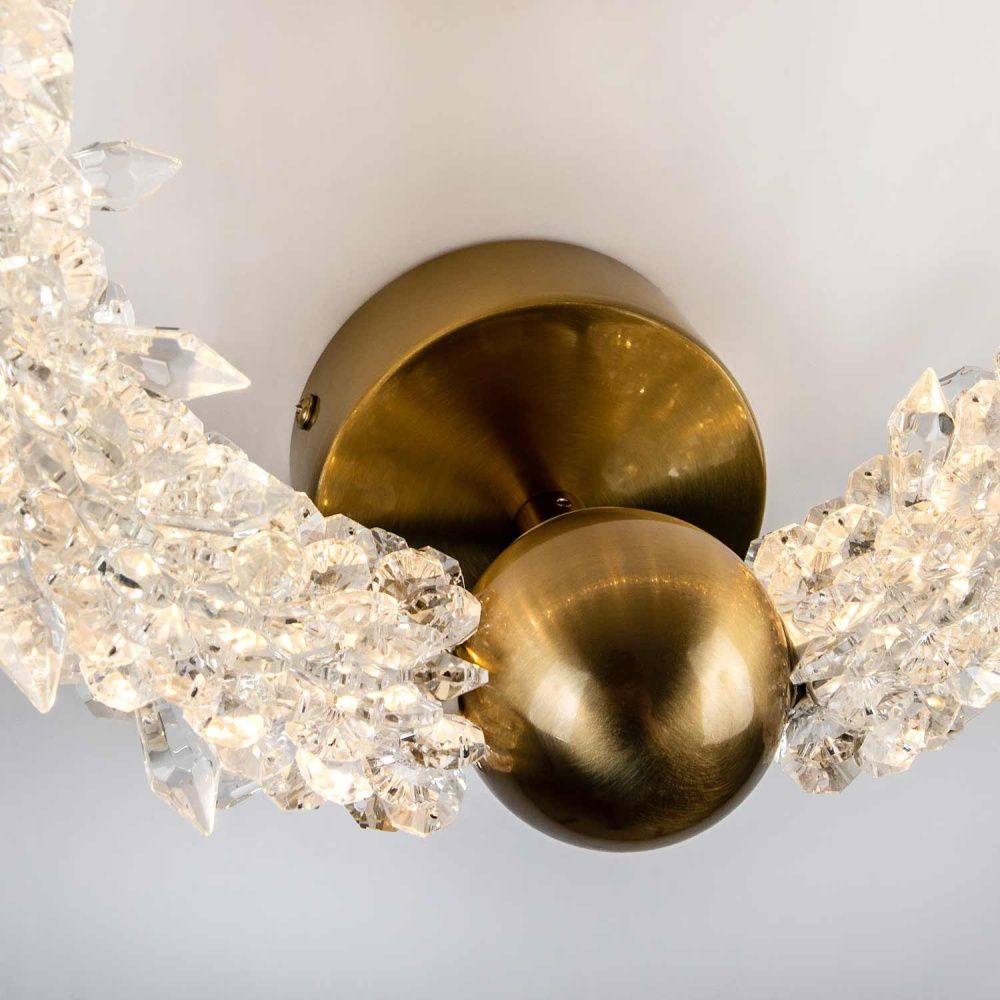 Настенный светильник 27*12*0,0000 см, LED 15W, 3000 / 6000K, Латунь MODESTYLE MS.6006.280