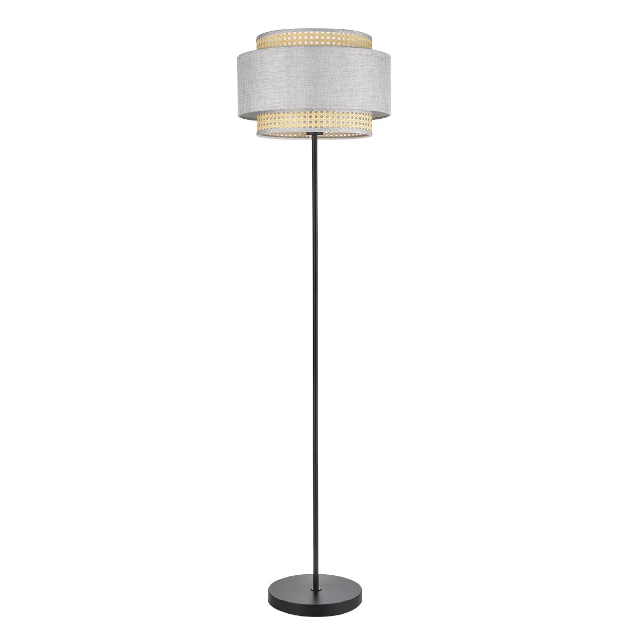 Торшер 40*40*150 см, 1*E27 Lumion Launa 8043/1F черный