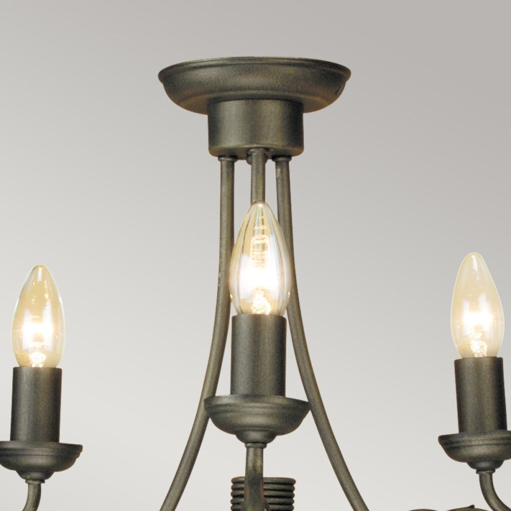 Люстра Elstead Interior, Арт. OV3-BLK-GOLD