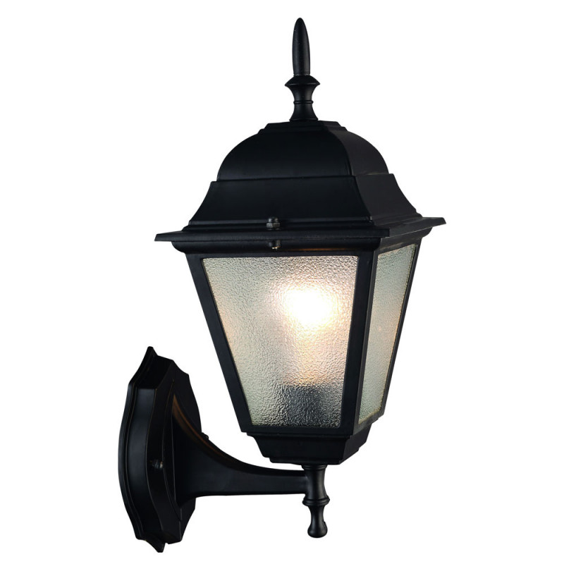 Уличный настенный светильник Arte Lamp Bremen A1011AL-1BK черный