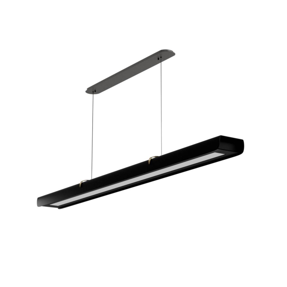 Светильник подвесной 120*13,5-150 см, 1*LED*30W, 3000-6000K, Lightera Bermeho LE104L-120BA WIFI, Черный