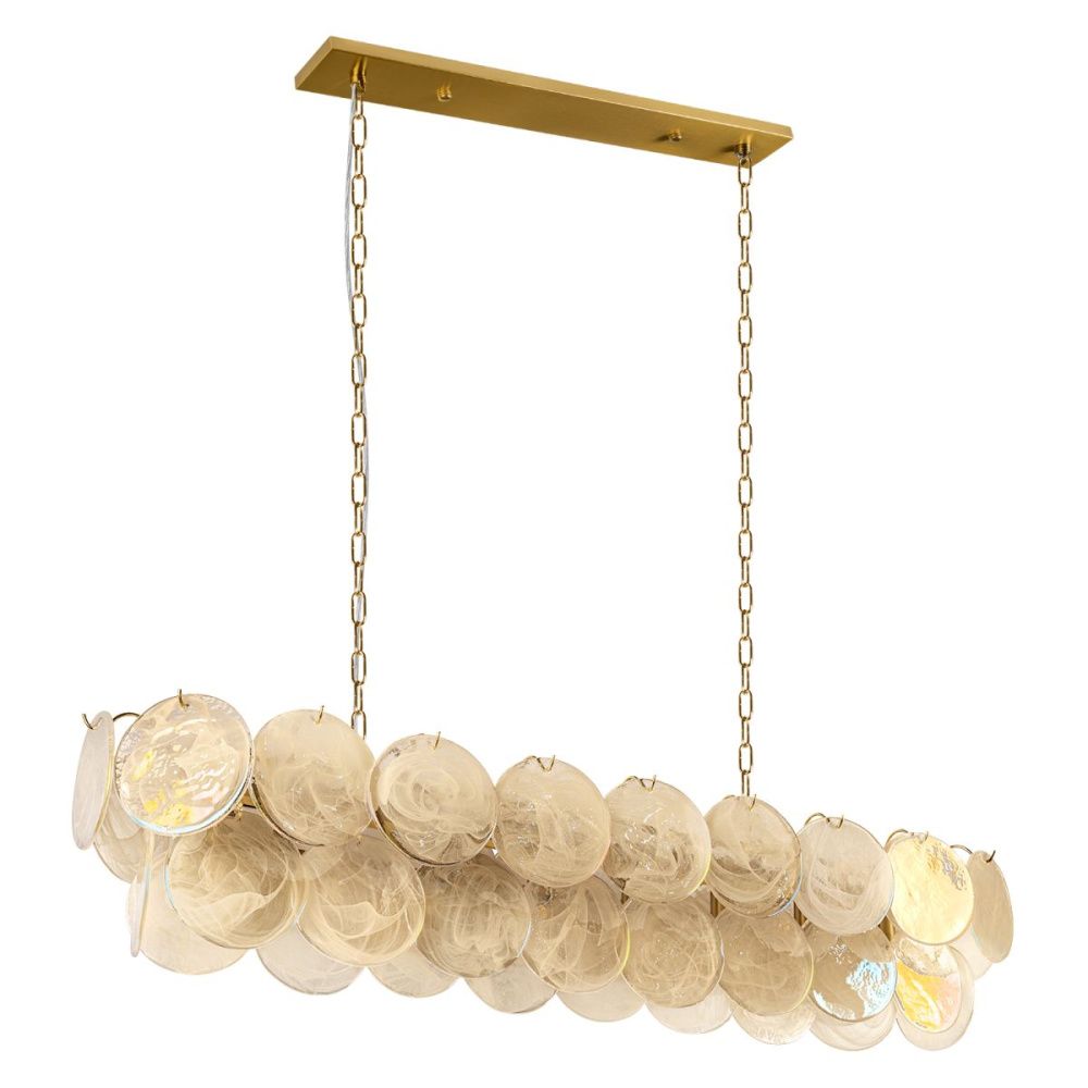 Подвесная люстра 120 см, Loft IT Lolly 10492/1200R Champagne, бронза