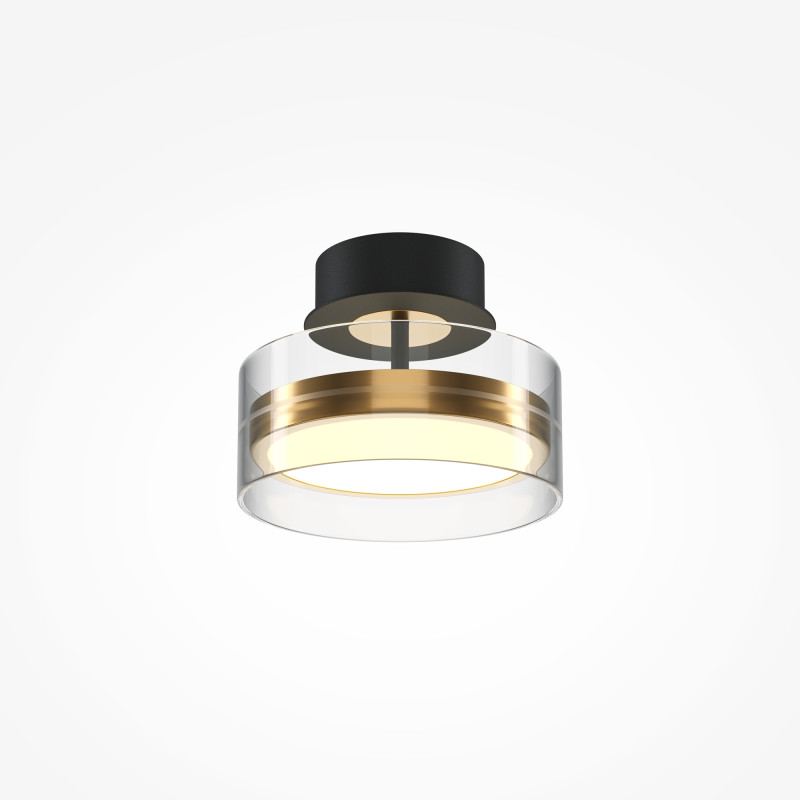 Накладной светильник 25*25*19 см, LED, 3000К, Maytoni Dress code MOD348CL-L18BBS3K черный