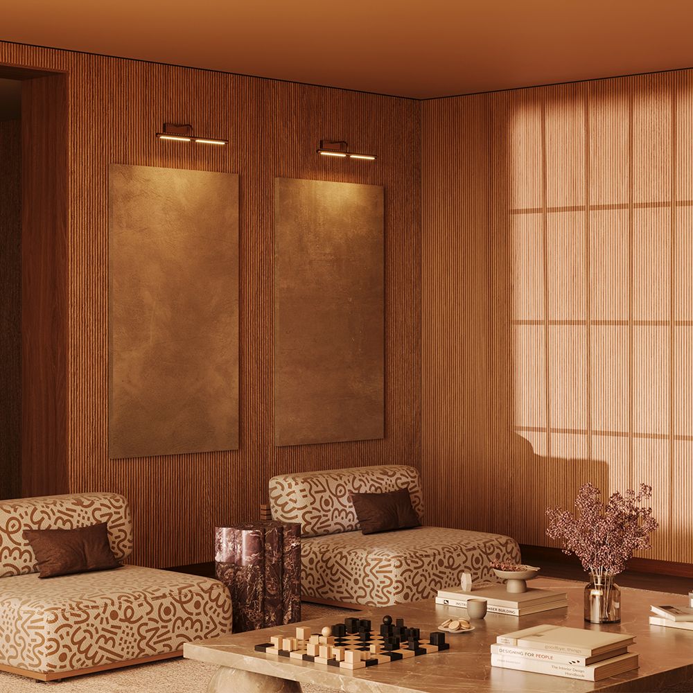 Подсветка Maytoni MIR266WL-L12BS3K 18*51*-10,5 см, *LED*12W, K, Maytoni Twinkle MIR266WL-L12BS3K, Латунь