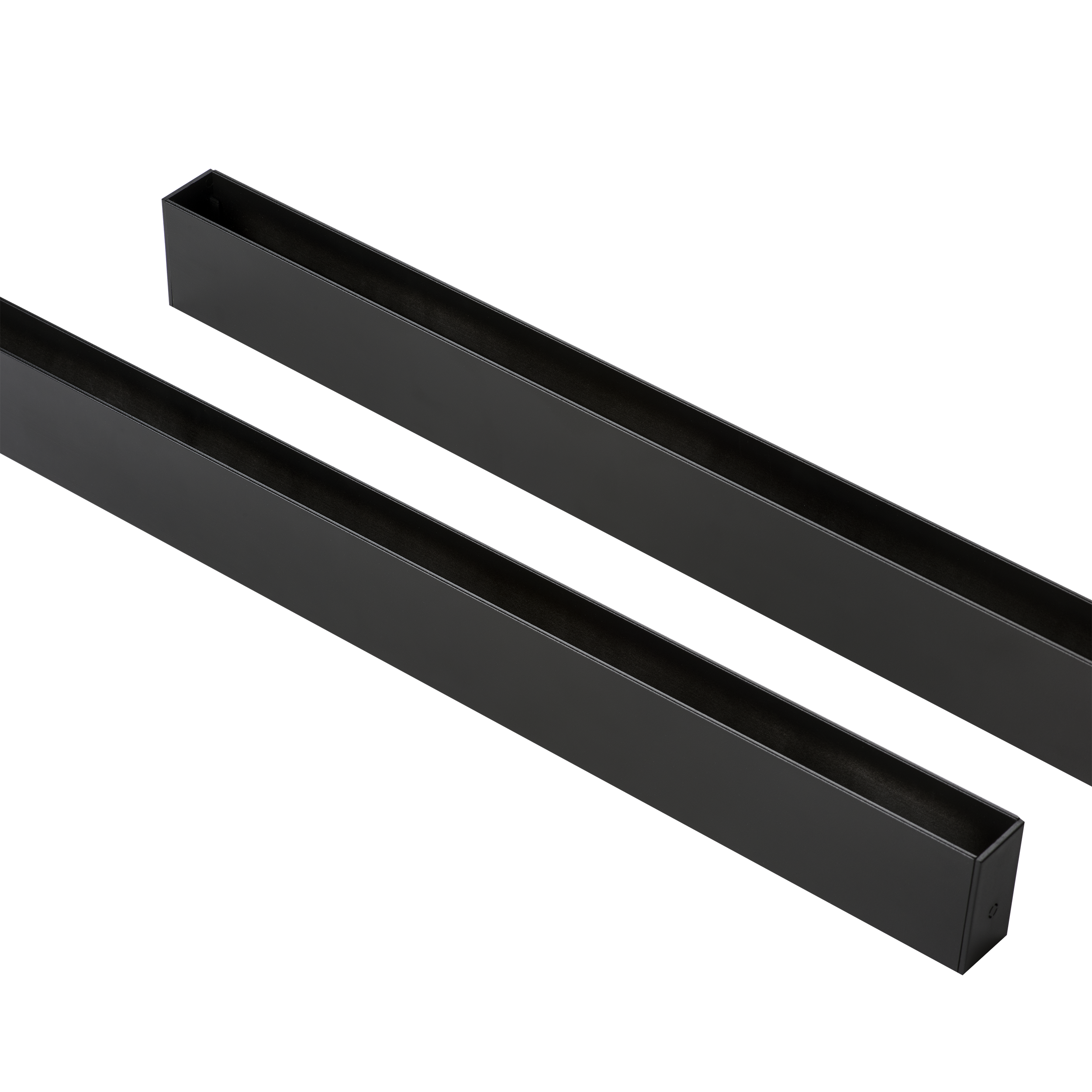 Трек PRO 220V, 2 метра 2*3,1 см, Матовый Черный Lightstar Barra 505027