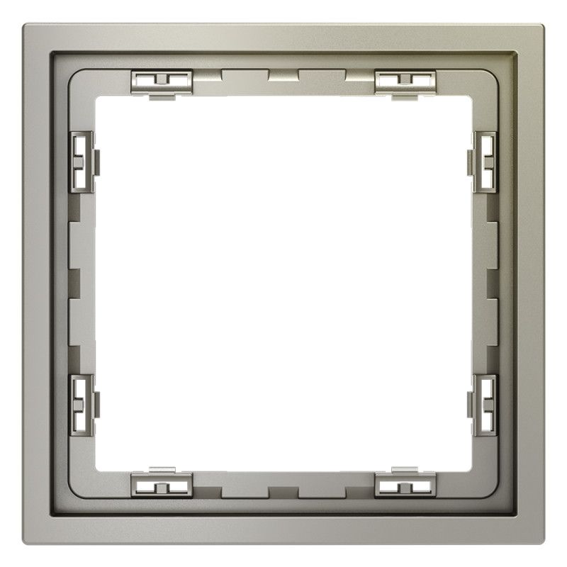 Рамка пластиковая Voltum S70 на 1 пост, шелк пластик Soft touch VLS100104