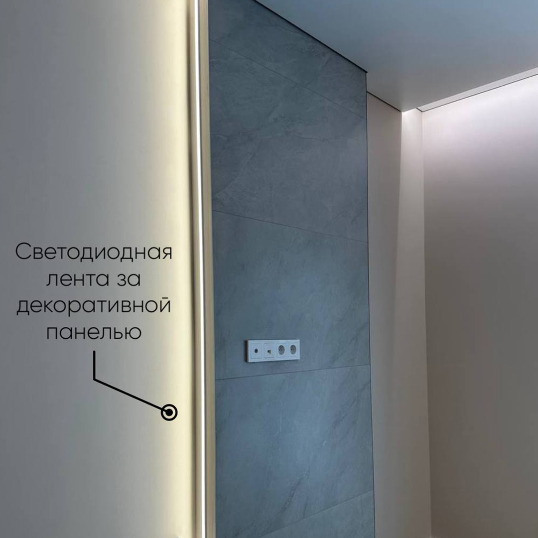 Лента 500*0,8*0,1 см,  LED, 14.4W, 4000К, Maytoni Technical 2835 10149 белый