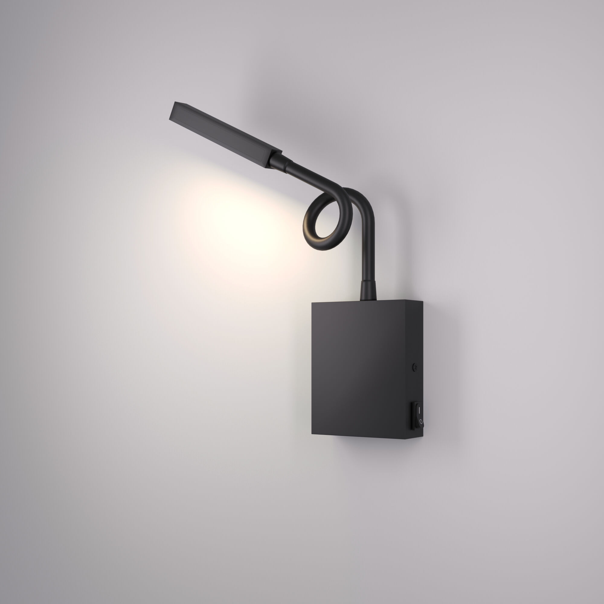 Светильник настенный светодиодный KNOB 40118/LED черный Elektrostandard
