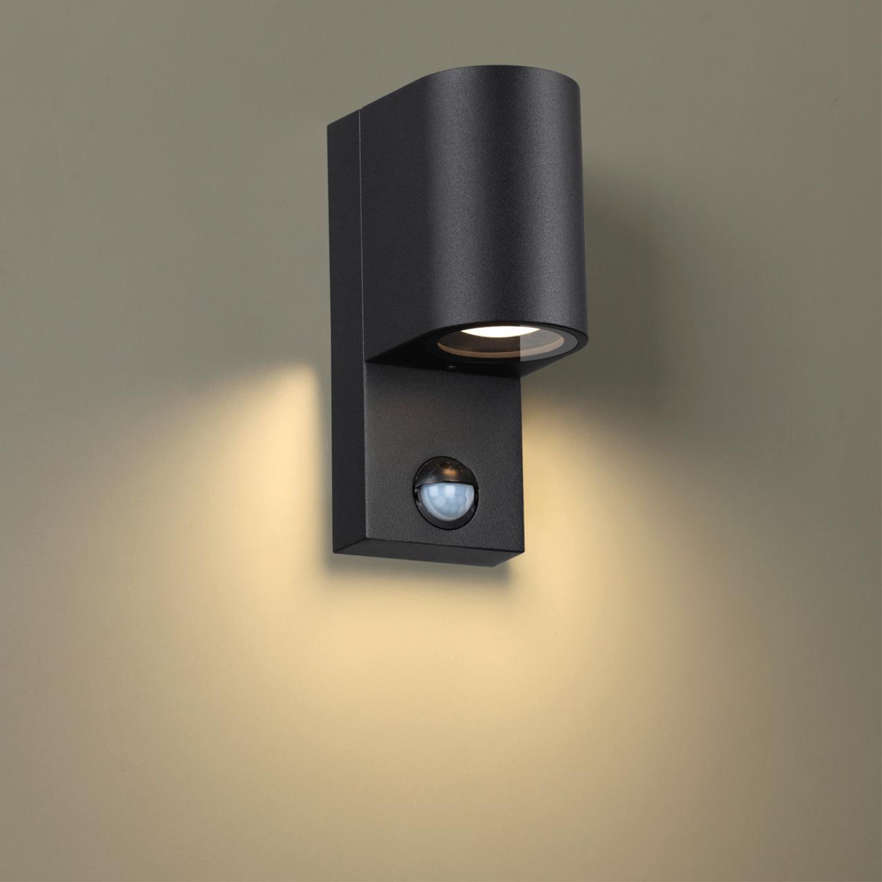 Светильник 17 см, Odeon Light MOTTO 4390/1W, черный