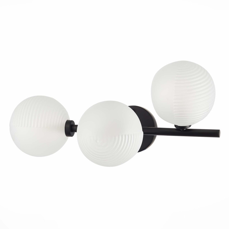 Бра 23*61 см, 3*G9 5W 4000K черный ST Luce Todo SL1184.411.03