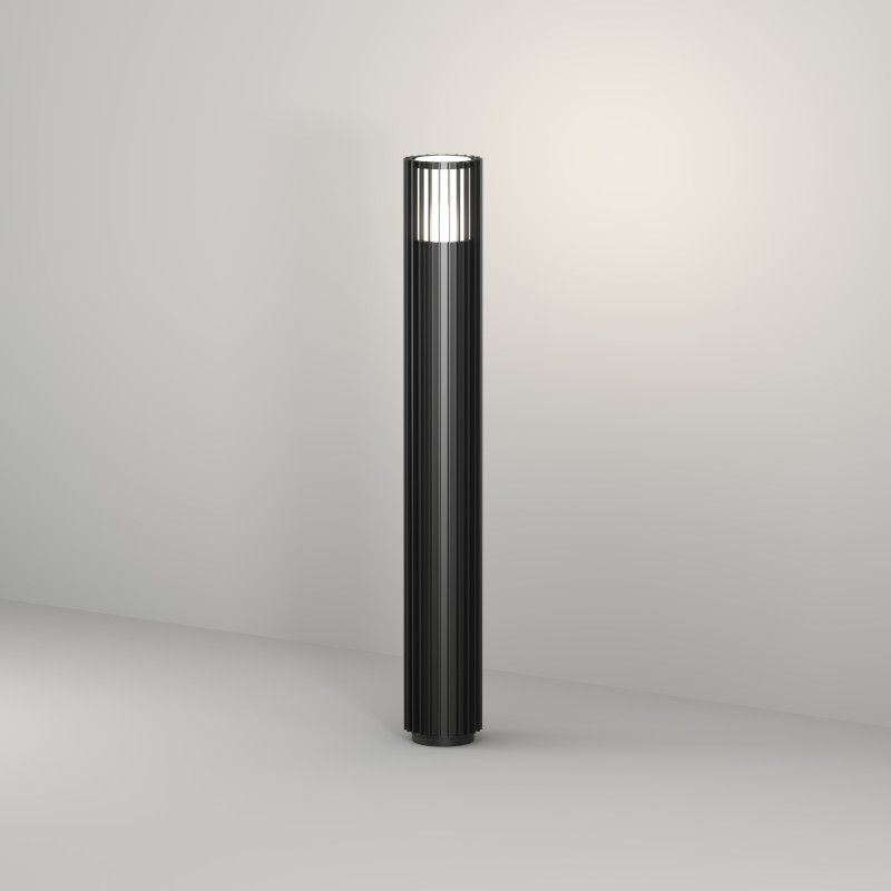 Садово-парковый светильник *11*80- см, 1*E27*18W, Denkirs FARSUN DK9728-BK, черный алюминий