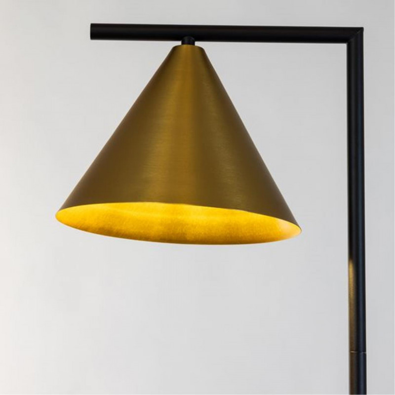 Светильник напольный 25*22*163 см, 1*E27 черный Arte lamp David A7033PN-1BK