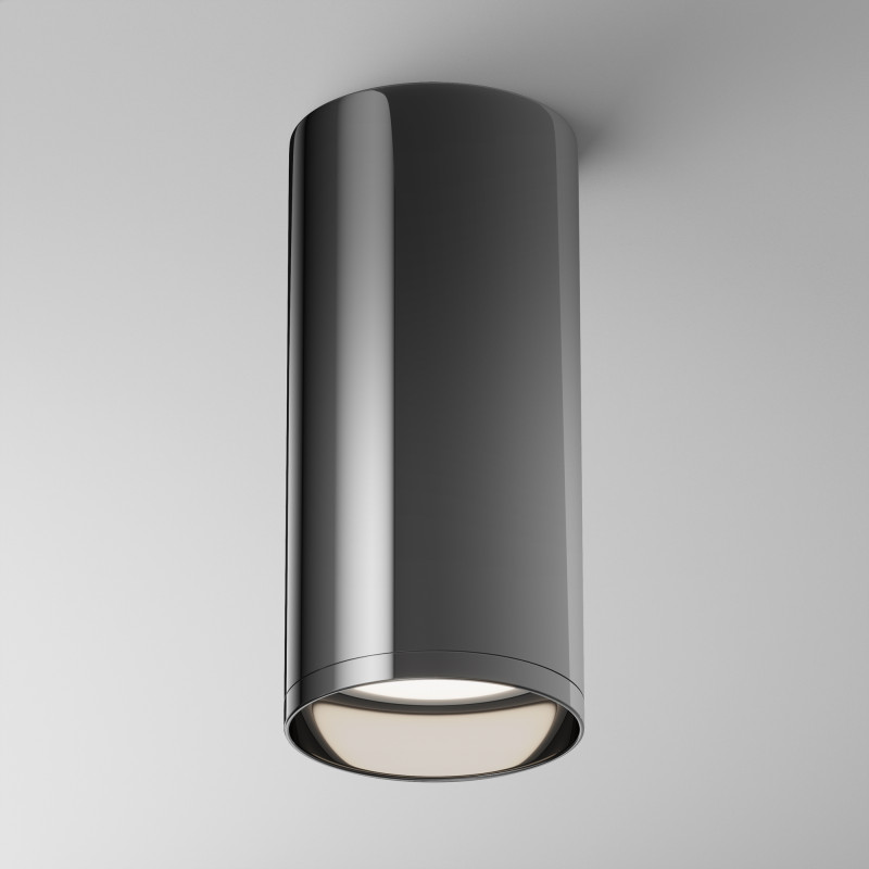 Светильник 6*6 см, GU10 50W, Maytoni Alfa C010CL-01GF, графит