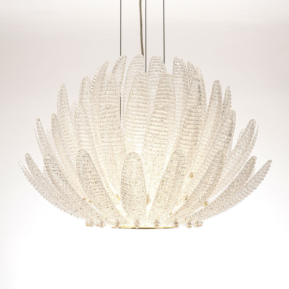 Подвесная люстра 50 см, 60W, 4000K, Modelux ML.9555.500 CP, шампань