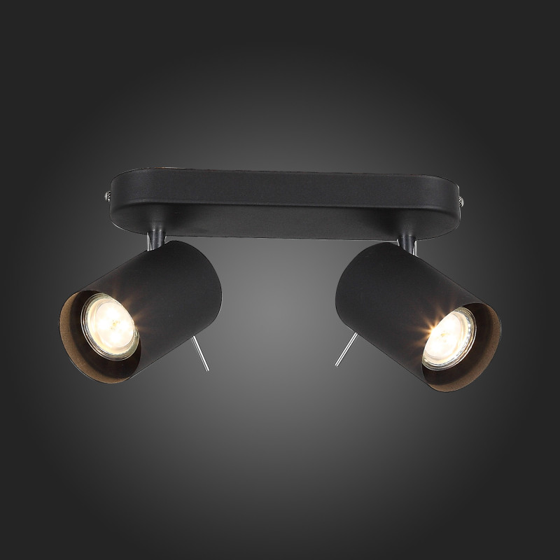 Светильник 7 см, 6W 3000K ST LUCE FANALE SL597.401.02 Черный, Хром