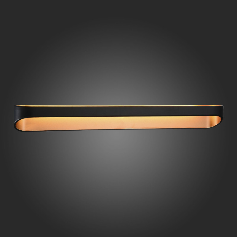 Светильник настенный 58 см, 18W 4000K ST LUCE MENSOLA SL582.411.01 Черный, Золото