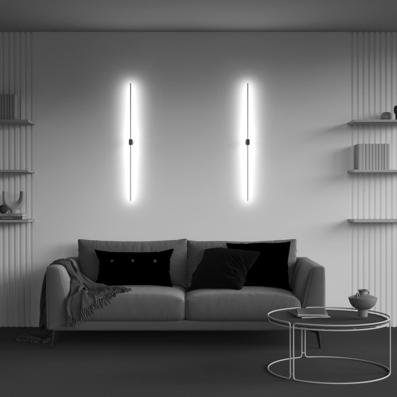 Бра Maytoni Technical Pars C071WL-L12GB3K, 12W LED, 3000K, черный-золото