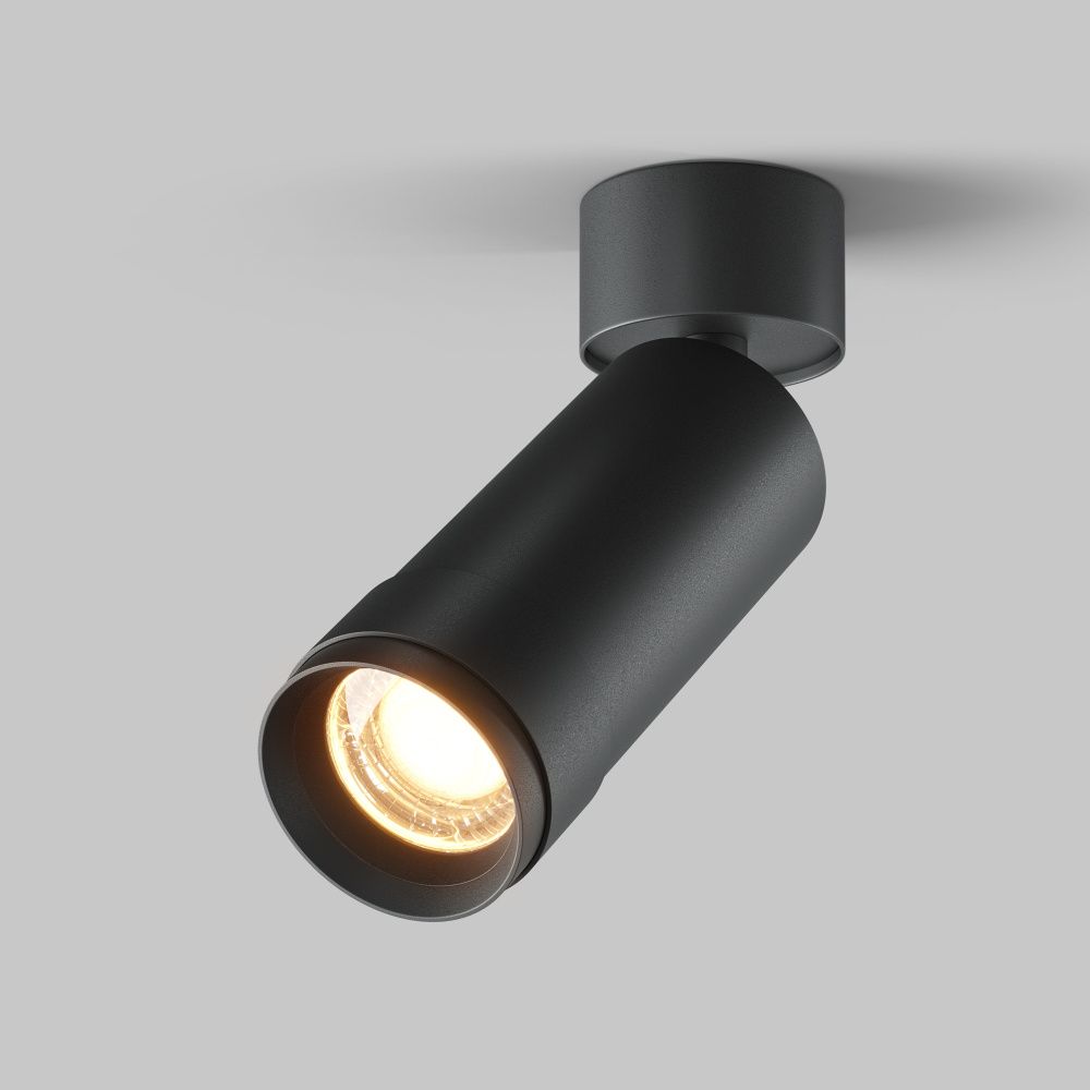 Светильник  C055CL-L12W2.7K-Z-B **-16,4 см, *LED*12W, K, Maytoni technical Focus Zoom C055CL-L12W2.7K-Z-B, Черный