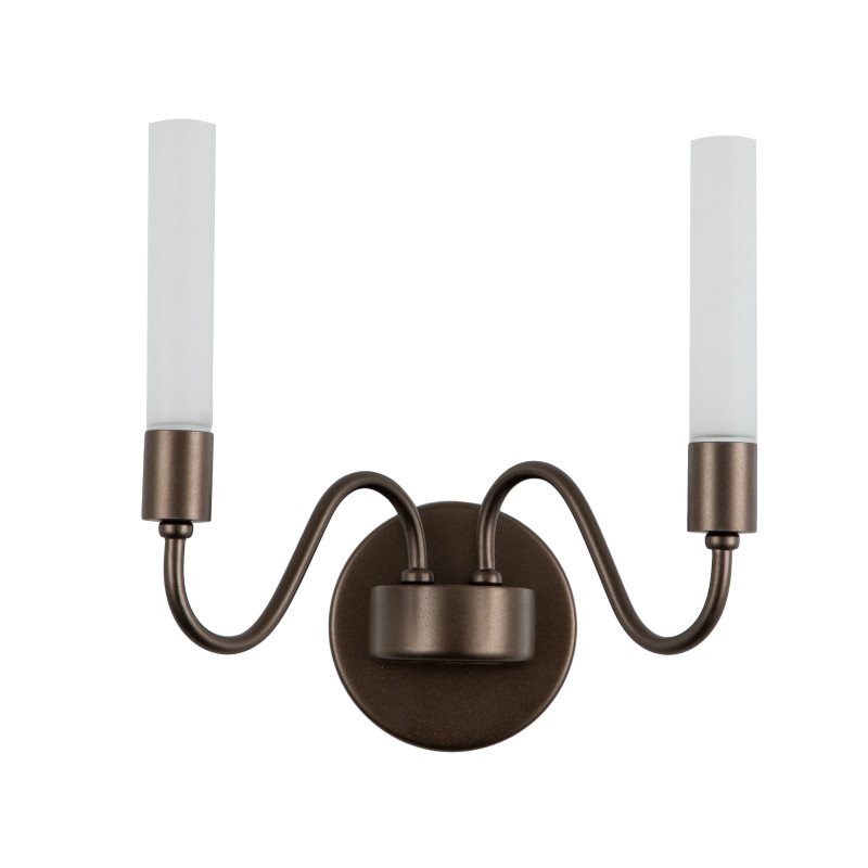 Бра Favourite Tentacoli 3014-2W, D215*W280*H280, каркас темно-коричневого цвета, плафоны из полу-прозрачного стекла