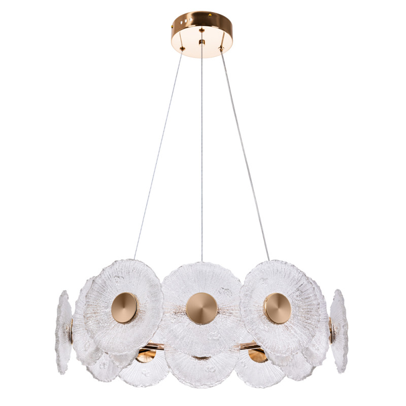 Люстра 60 см, 1*LED*62W 3000-6000K Arte Lamp Cherish A2097LM-90GO золото