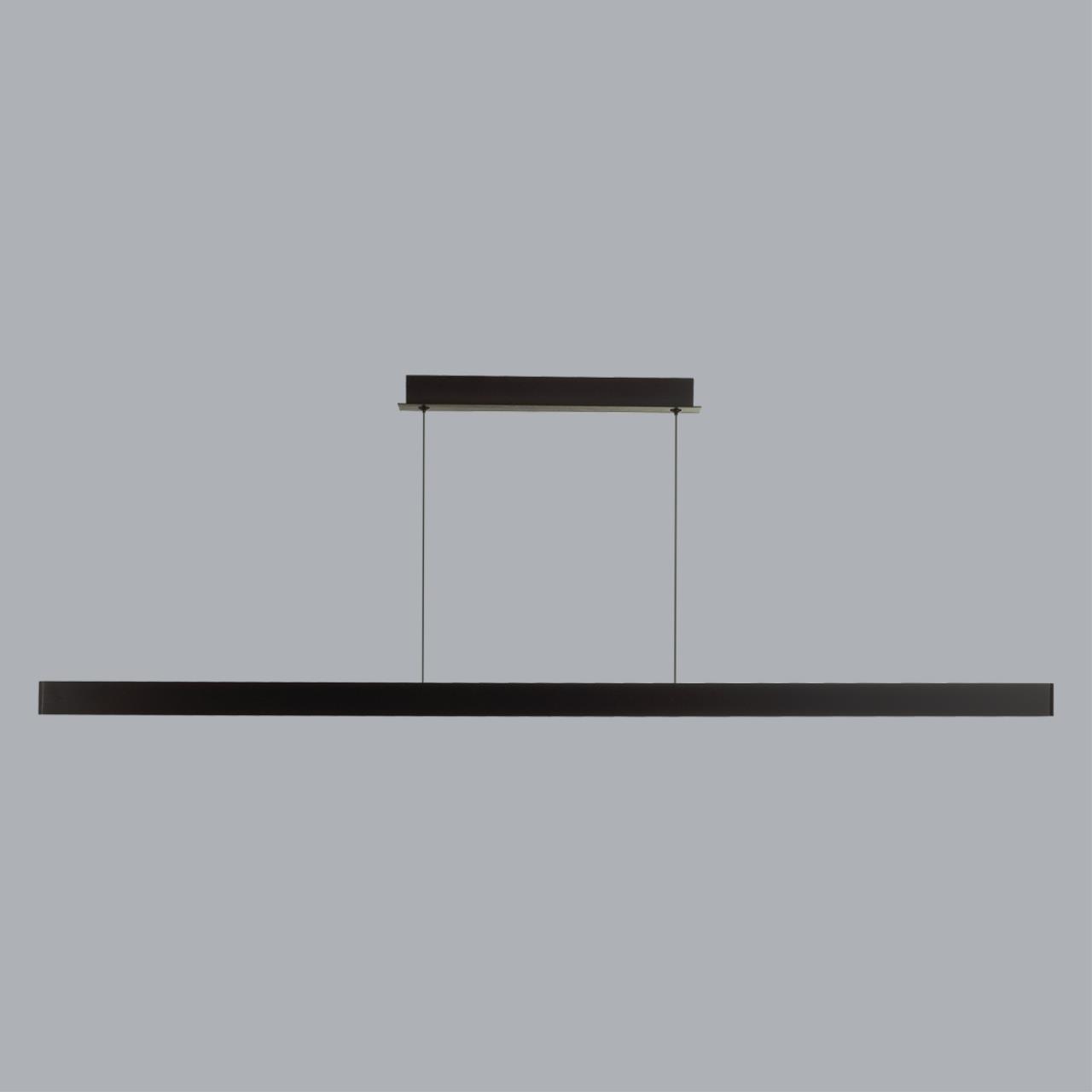 Подвесной светильник 4*120*0 см, 1 LED*38W, 3000 К, Odeon Light Beveren, черный 6683/38L