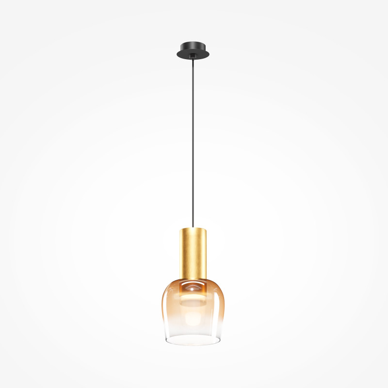 Подвесной светильник 19*19*334 см, LED, 3000К, Maytoni Smart Casual MOD414PL-L7G3K золотой