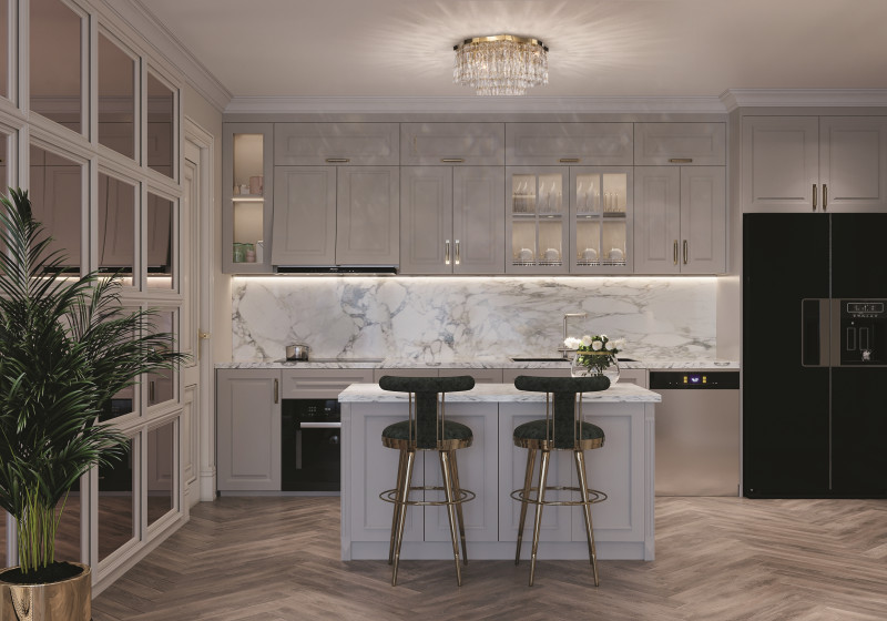 Светильник 45 см, Maytoni Dune DIA005CL-06G, золото