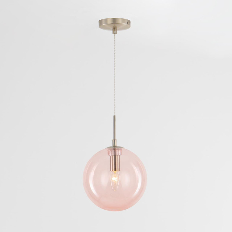 Светильник подвесной 20*130 см, 1*E14, Матовый хром Citilux Томми CL102625