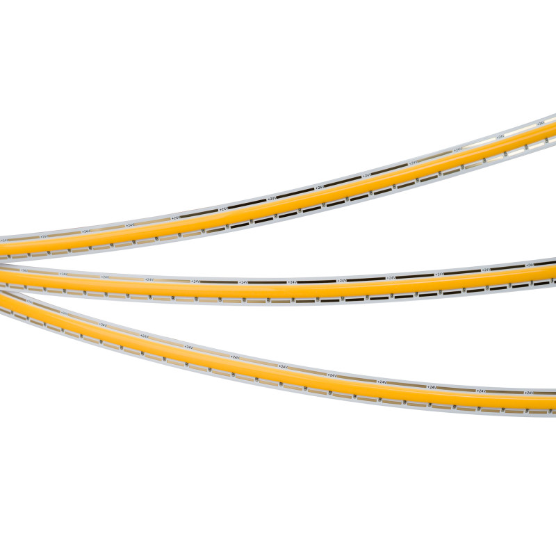 Лента COB-X480-10mm 24V Warm2700 (10 W/m, IP20, 5m, FreeCut) (Arlight, Свободная резка) 044197. Цена указана за 5 метров. Продается кратно 5 метрам.