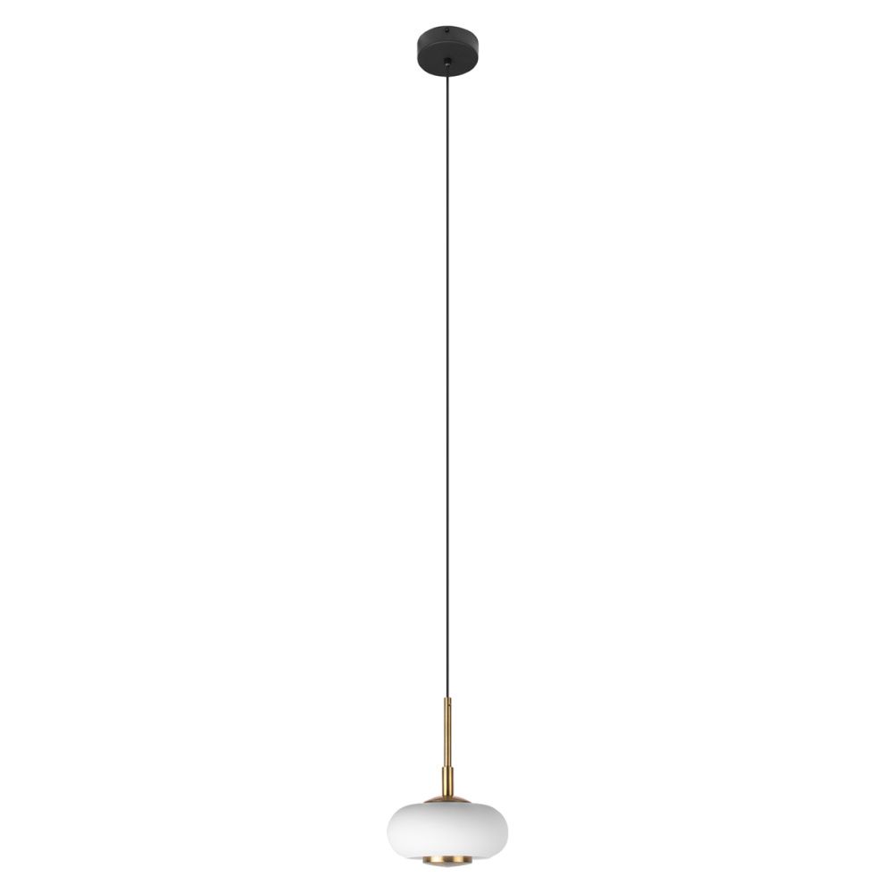 Подвесной светильник 16 см, 5W, 3000K, Loft IT Marshmallow 10390, черный-бронза