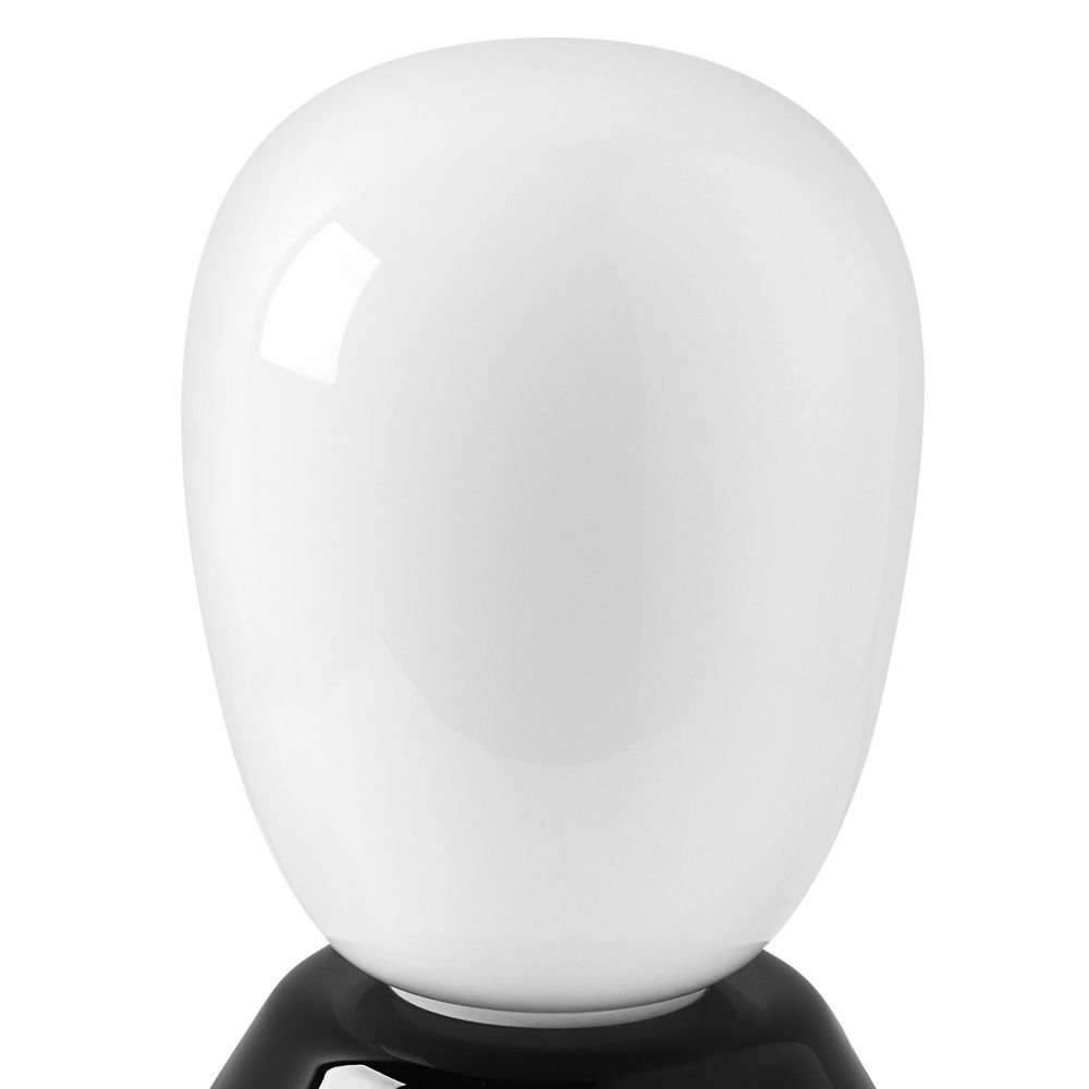 Настольная лампа диммируемая 10W 3000K матовый/черный Uovo III Lightstar 807917