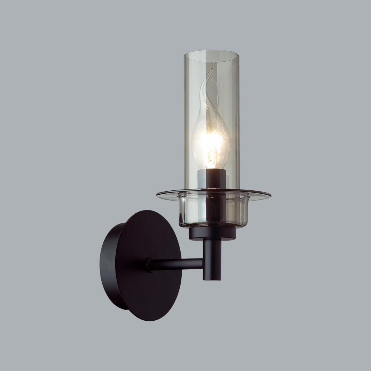 Бра 20*13*20 см, 1*E14 Lumion Madonna 6555/1W черный